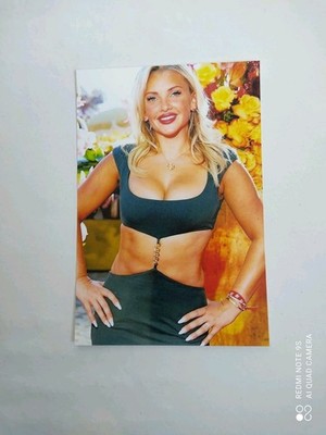 EVELYN BURDECKI: SCHÖNES FOTO 10 X 15 DSCHUNGELCAMP KÖNIGIN.TV REALITY SHOWS.#2
