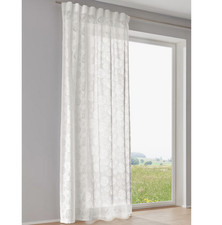 513492 Heine home Dekostore Vorhänge Vorhang Gardinen offwhite Ösen NEU