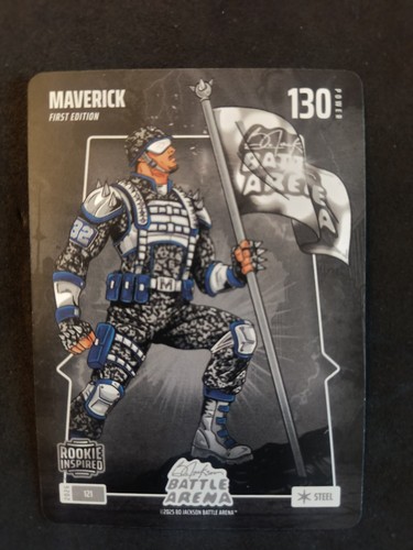 2026 Bo Jackson Battle Arena Maverick Cooper Flagg RC STEEL #121 1st Edition