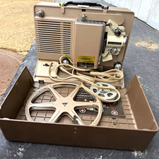 Argus Showmaster 500-A Super 8 Projector Auto Threading w/ Case