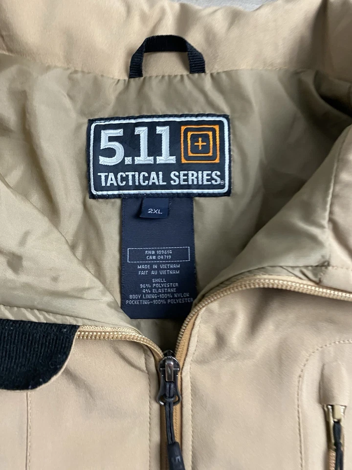 511 Tactical Series Zip Concealed Carry Sabre Jacket 2.0 Waterproof Size 2xl - Image 4 of 4