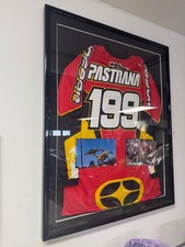 Travis Pastrana Signed No Fear Framed Jersey - Signed photo inside frame as well