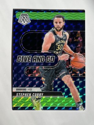 2024-25 Mosaic Basketball Stephen Curry Fluorescent Green Give And