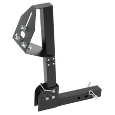 Trailer Hitch Spare Tire Carrier Fits 4 5 6 Lug Trailer Wheels Compatibility