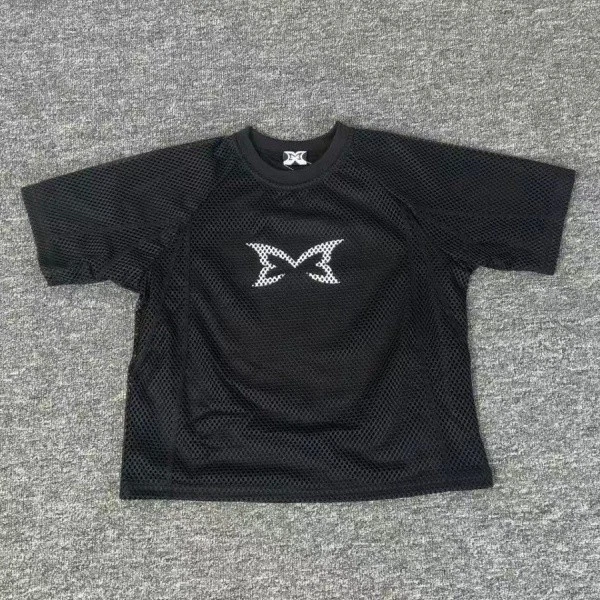 Mertra Quick-Dry Mesh Sports Short-Sleeve T-Shirt