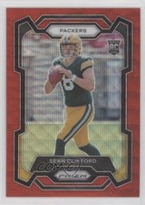 2023 Panini Prizm Rookies Red Wave Prizm /149 Sean Clifford #338 1c1a