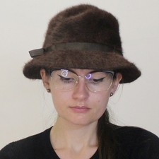 Vintage 80s Furgora Cloche Hat by Kangol Design