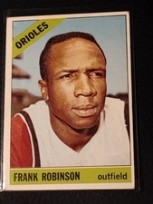 1966 Topps Baseball - #310 Frank Robinson - Cincinnati Reds VG-EX Condition 