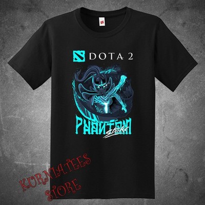 Dota 2 Phantom Assassin Men's Black Size S to 5XL