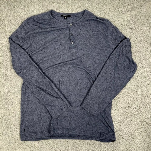 Haut Henley Manches Longues Travis Mathew - Brique/Bourgogne - Taille S - Maille Waffle - Occasion Très Bon état
