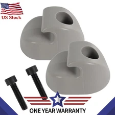 2PCS S16-1023-661 Gray Sunvisor Clip For Kenworth Peterbilt Interior