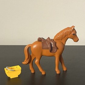 Lego 7585 Belville Horse Stable Horse Saddle Basket Replacement Pieces