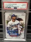 2025 Topps CHROME Home Field Advantage Mookie Betts - SSP MULTICASE HIT - PSA 10