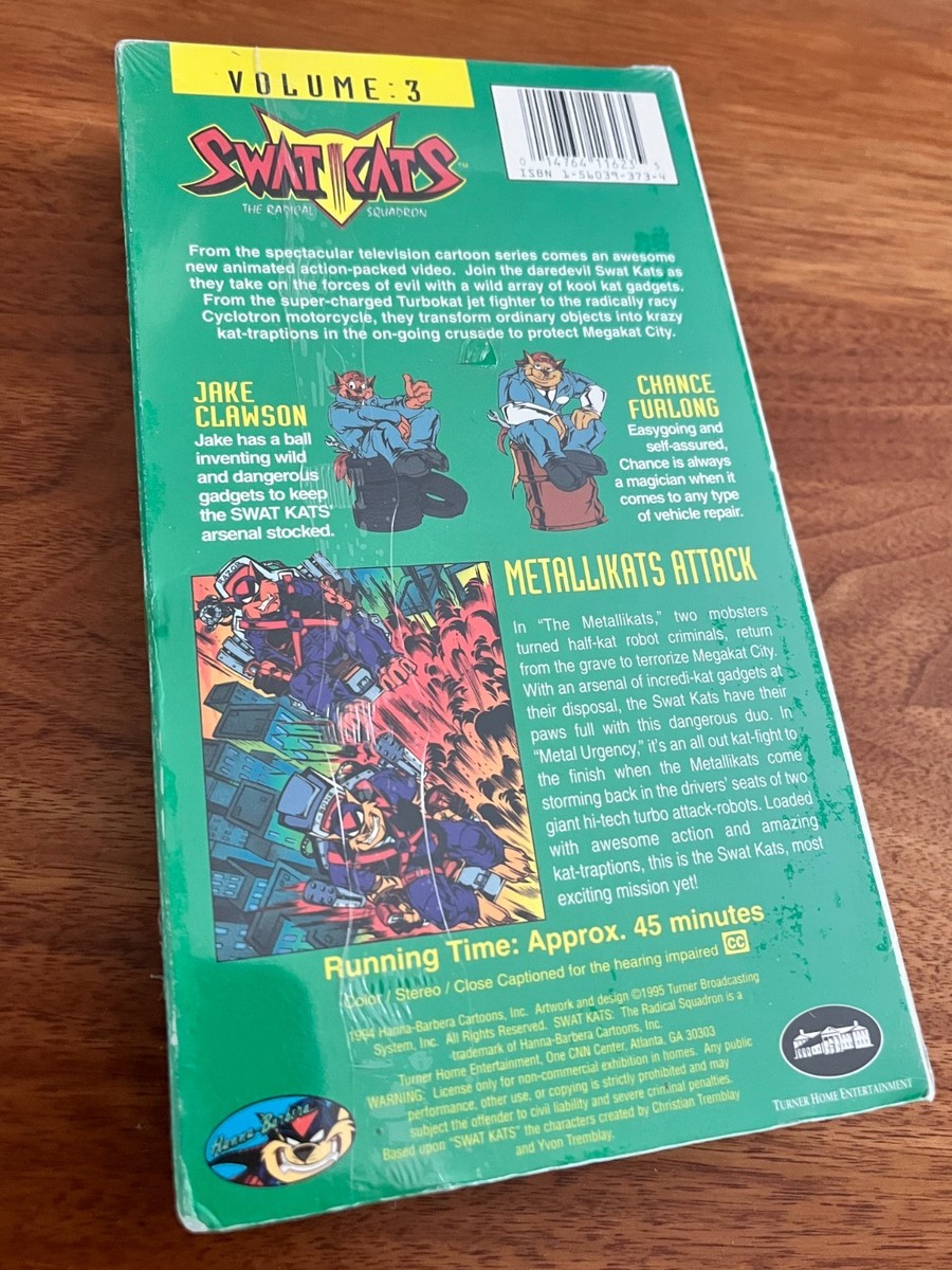 Swat Kats - Metallikats Attack (VHS, 1995) for sale online | eBay