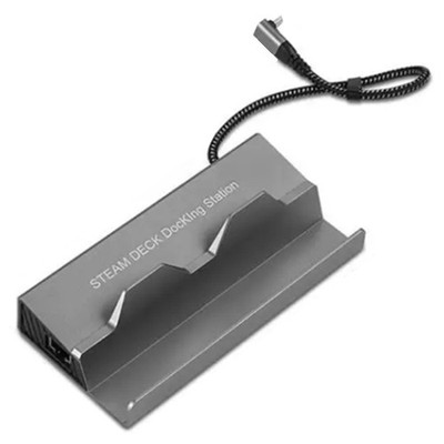 Für SteamDeck Dock Dockingstation 85DD Typ C auf PD100W (Laden) + USB 3.0 X4911