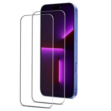 2 Pack Clear Screen Protector Tempered Glass Film for iPhone 16/16e/Plus/Pro Max
