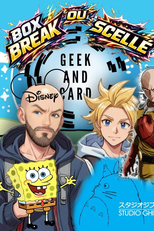 BoxBreak ou Scellé Kayou ghibli / disney / spongebob / ect....