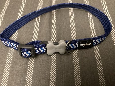 Dog Collar, Red Dingo Brand Adjustable 8 Inches To 12 Inches