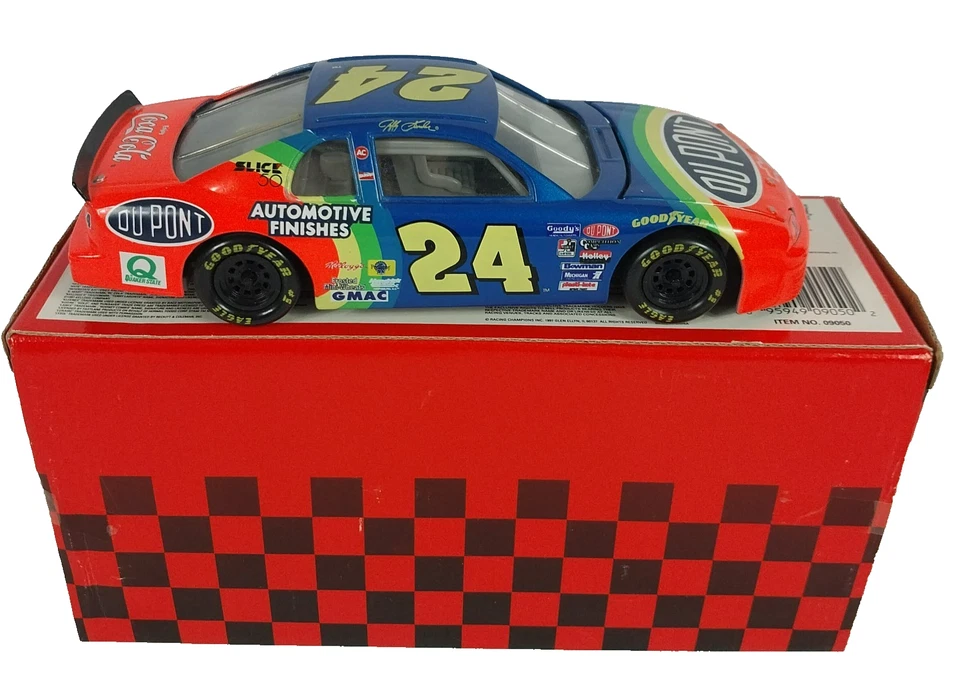 Jeff Gordon #24 NASCAR Champion Bundle – Diecast Cars, Keychain, - Image 2 of 4
