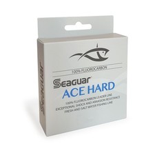 Seaguar ACE HARD Fluorocarbon 50m LEADER Line TIPPET Salmone Trota Pesca a Mosca