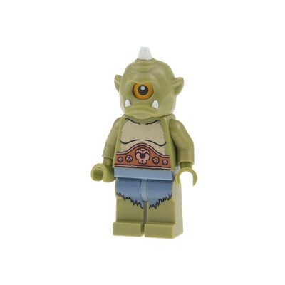 1x Lego Minifiguren Serie 9 Cyclops oliv grün Maske 71000 col09-2 col130
