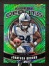 2024 Topps Finest - Debut Jonathon Brooks #D-16 Green Refractor /75 (RC) D659
