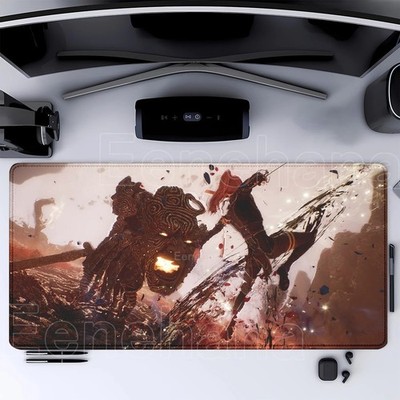 Clair Obscur Expedition 33 Keyboard Mat Large Mouse Mat Locked Edge 60cm x 30cm