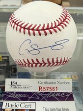 GARY SANCHEZ Autograph ROMLB Baseball Sweet Spot Milwaukee Brewers JSA #R57561