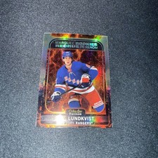 2021 O-Pee-Chee Platinum Marquee Rookies Hot Magma 177/499 Nils Lundkvist #266