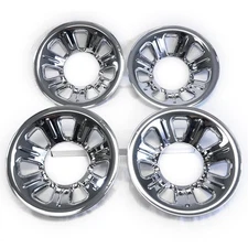 4 15" Chrome Wheel Skins Hub Caps Full Covers 7 Spoke for 2000-2011 Ranger