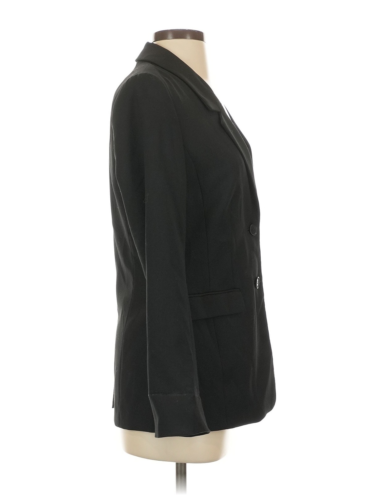 H&M Women Black Blazer 4 thumbnail 3