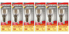 6x 15w Replacement Bulbs for Himalayan Salt Lamps E14 Small Edison Screw SES