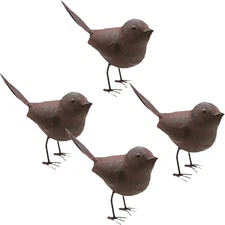 Colonial Tin Works Decorative Small Cute Songbird Song Bird Statue Figurine H...