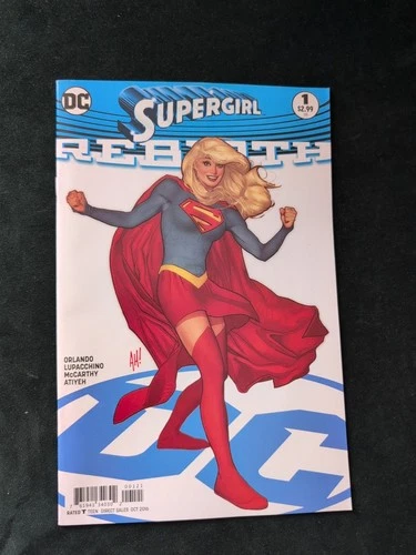 SUPERGIRL #1 ADAM HUGHES SUPERMAN VARIANT