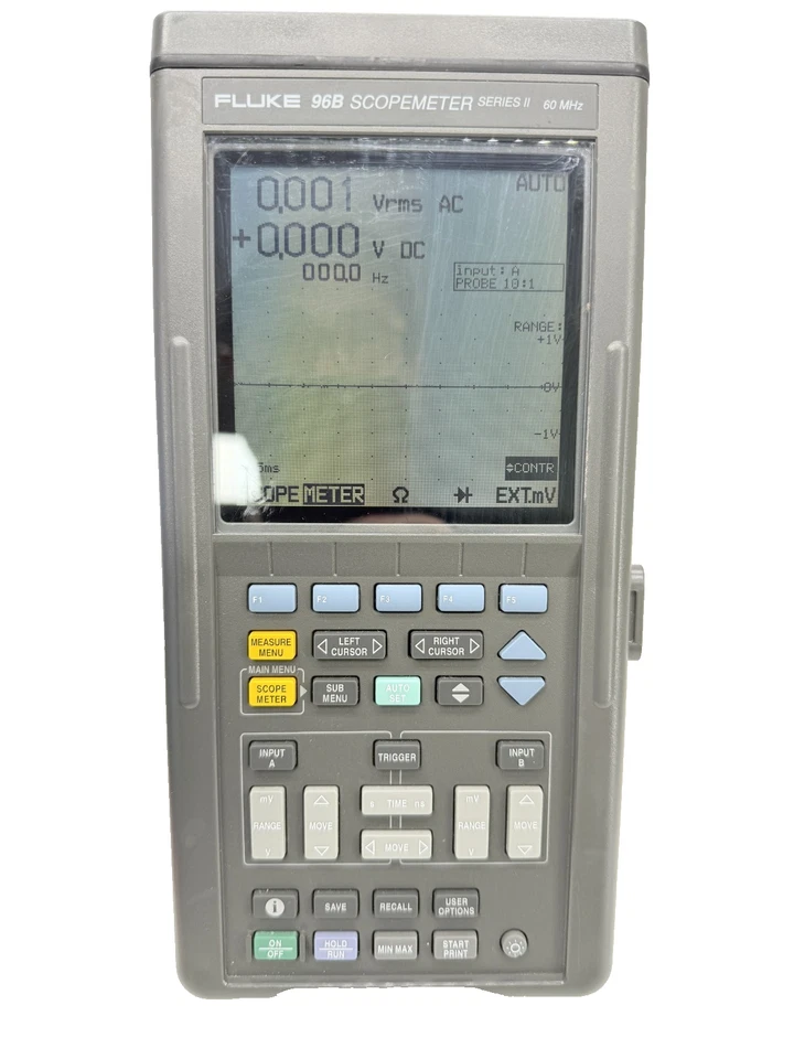 FLUKE 96B Series II ScopeMeter 60MHZ - Full Kit, New Battery! - Image 3 of 4