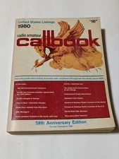 Amateur Radio Station Directory 1980 USA Callbook with Maps & Listings Vintage