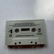 Aerosmith Greatest Hits Cassette Album Rock CBS Inc. CT36865 1980s English