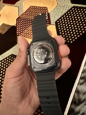 Apple Watch Ultra 3 GPS+Cell Titanium 49mm Black Silicone Band | eBay