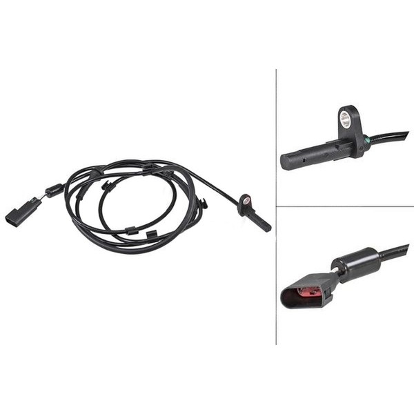 Sensor Raddrehzahl Aktiver Sensor 1.925 Mm Kabel A.B.S. FüR U.A. Ford Transit-image