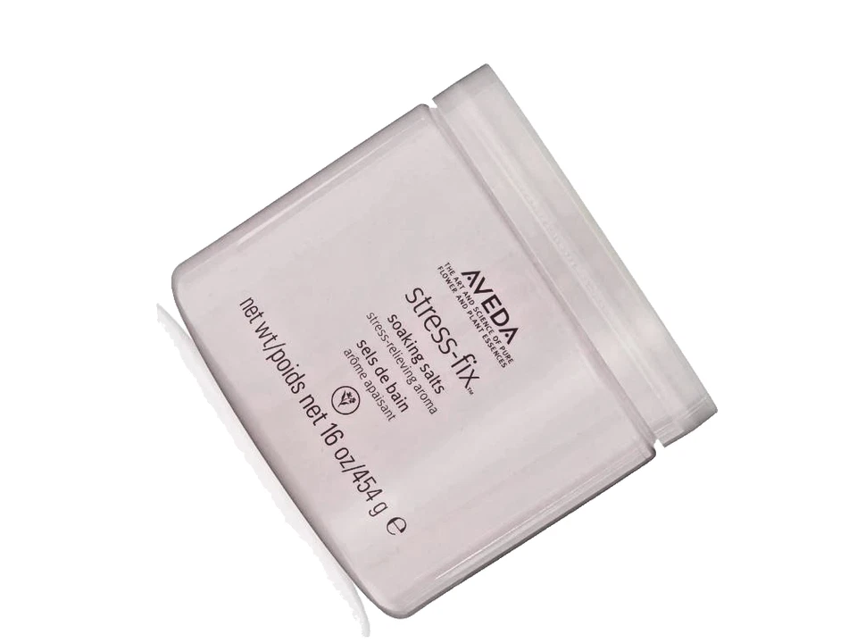 Sais de imersão Aveda Stress-Fix 16 oz lavanda sálvia vegana sem crueldade novo - Imagem 4 de 4