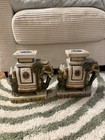 Vintage Ceramic Elephant Plant Stand Figurine Riser Asian Style Decor — photo 1