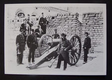 TH1258B) CP la Commune de Paris 1871 - barricade rue de Castiglione