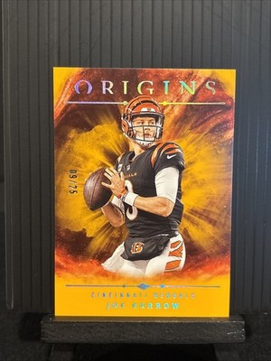 Joe Burrow 2024 Panini Origins Orange /25 Jersey Match And Color Match🔥🔥