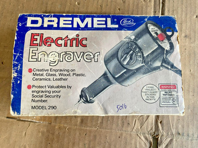 Dremel Electric Engraver Model 290 Fonn 909951 115V 60HG