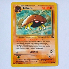 Pokémon TCG Kabuto 50/62 Fossil Pokemon Card