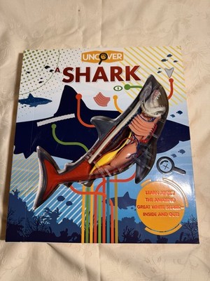 Uncover a Shark by David George Gordon (2020, Hardcover) - Oceans Seas Anatomy