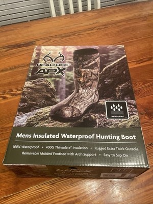 Realtree Apx Hunting Boots Size 12