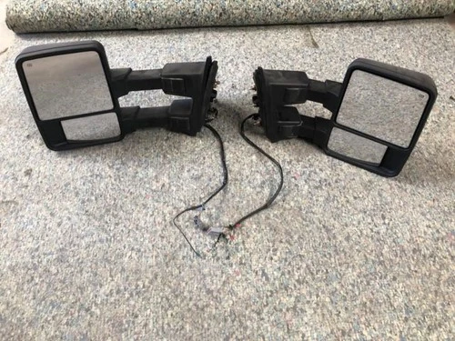 03 Ford F250 Super Duty USED Aftermarket POWER Dual Arm Towing Mirrors PAIR