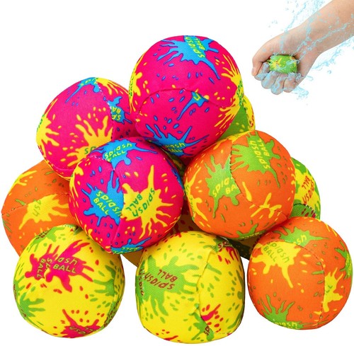 HFATMOS Water Splash Balls Float, Mini Bomb Balls for Pool, Absorbent ...