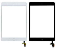 Touch Glass Digitizer  Home Button  IC chip for Ipad mini A1432 A1454 A1455